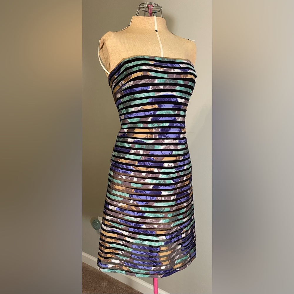 BCBG MaxAzaria bandeau dress.